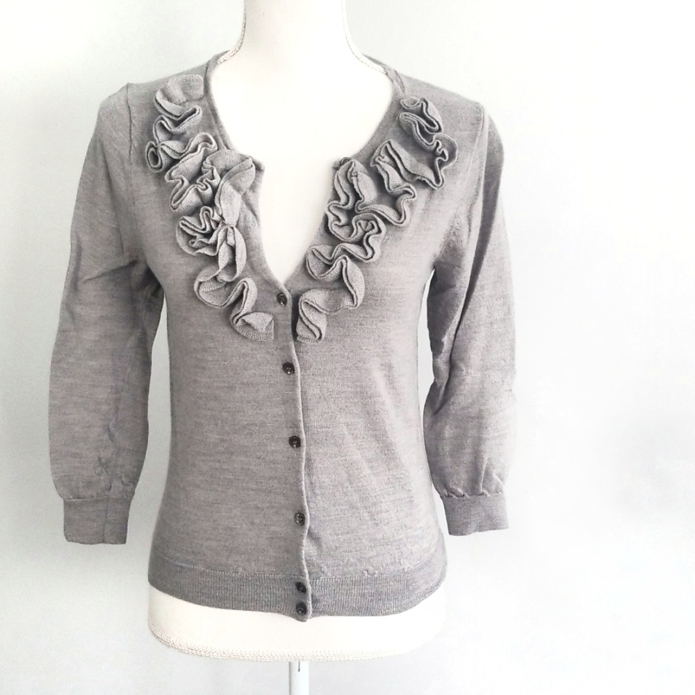 Merino wool J. Crew cardigan